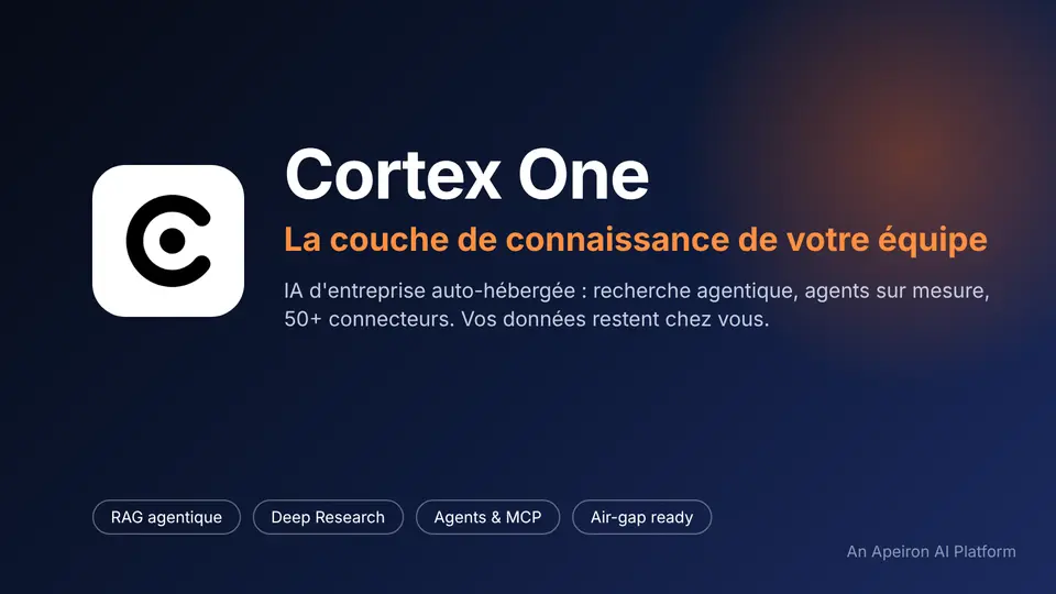 Cortex One — Self-hosted Enterprise AI | Apeiron