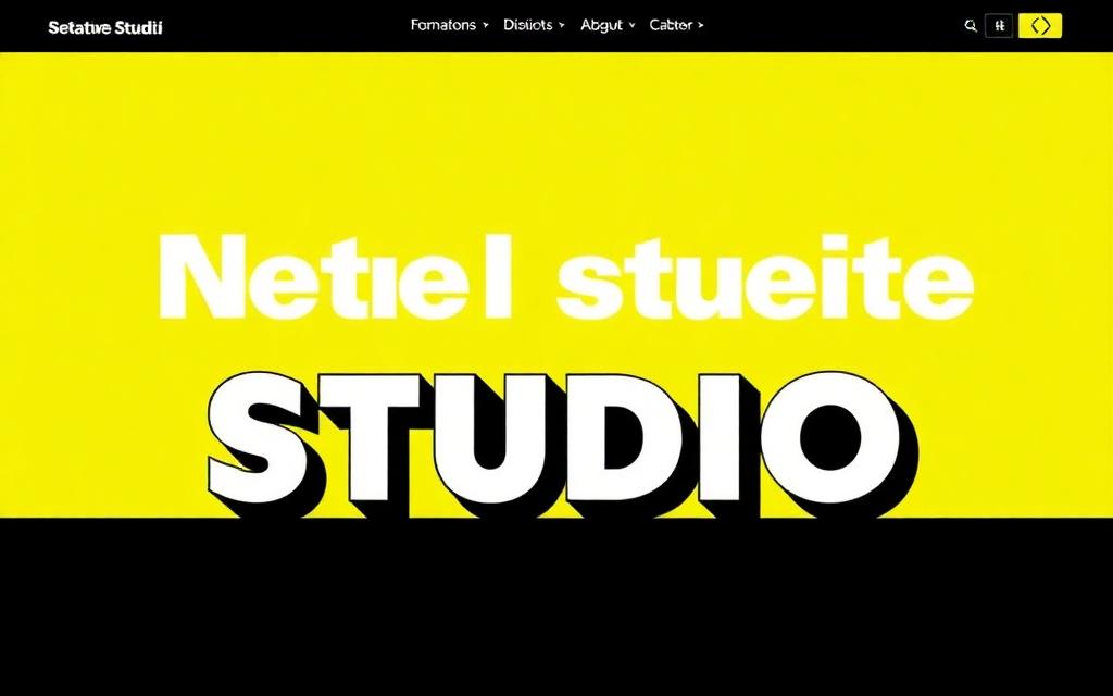 Neo-Brutalist Studio