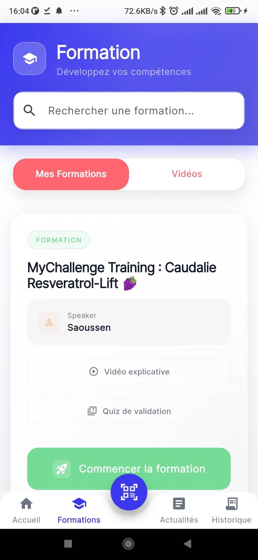 Trainings — grow your skills