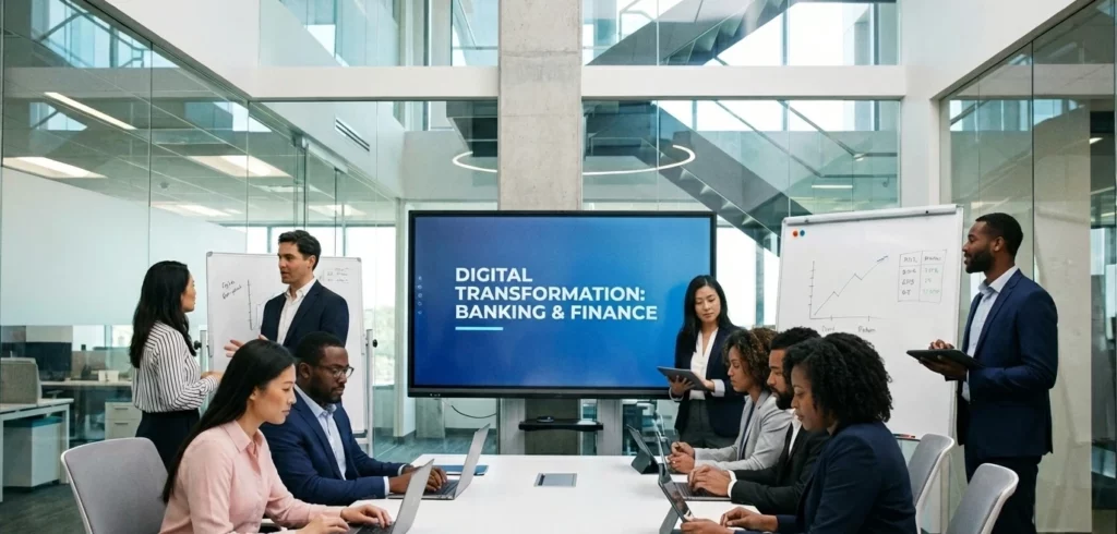 Transformation digitale Institutions Bancaires et Financières